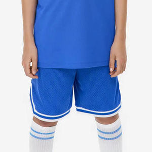 Pantalones cortos de malla relajantes y transpirables con cordón, pantalones cortos para correr de poliéster para hombres, pantalones cortos cómodos para hombres - Product Image 3