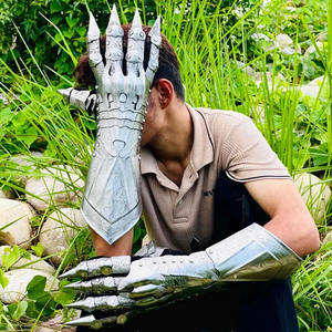 Gauntlet Gants Gothique Fantaisie Costume Halloween Gothique Fantaisie Costume Gothique Gauntlet Gants Paire Meilleur Cadeau - Product Image 1