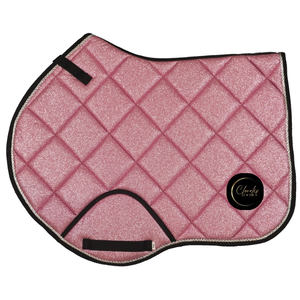 Selle de cheval scintillante avec matelassage traditionnel, coutures solides, tissu de qualité supérieure, noyau absorbant les chocs, conception de gestion de la transpiration - Product Image 1