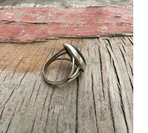 Élégante bague en argent Sterling 925 massif pour femmes faite à la main Style Vintage Labradorite bijoux en pierres précieuses symbole religieux chrétien - Product Image 4