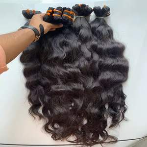 Top Deal 2024 paquetes de cabello indio crudo cabello con 100% cabello humano virgen Remy a la venta por exportadores indios - Product Image 6