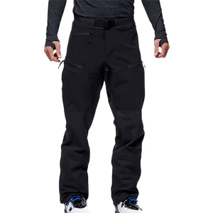 Pantalon de ski et snowboard professionnel pour homme, imperméable, doublé polaire isolant en laine écologique, avec col zippé - Product Image 5