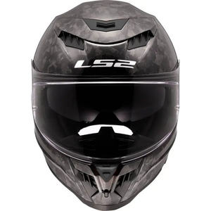 Casque de course intégral LS2 FF807 Dragon Carbon taille XL, double visière relevable avec fermeture à dégagement rapide, emballé - Product Image 3