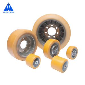 LUCKYROC Suku Cadang Forklift Linde Roda Penyangga Penggerak Roller Muatan PU 0039933603 0039903519 0039902311 0029902329 0029903814 - Product Image 1