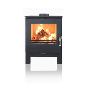 High Heating Freestanding Black 510x420x740 mm <b>Wood</b> Burning <b>Fireplaces</b> Stove from Reputed Manufacturer - Product Image 1