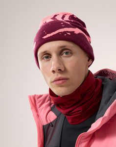 Gorro de Esquí Personalizado al por Mayor con Logotipo Estampado en Relieve, Gorro de Punto Jacquard sin Puños para Hombre con Diseño Elegante - Product Image 6