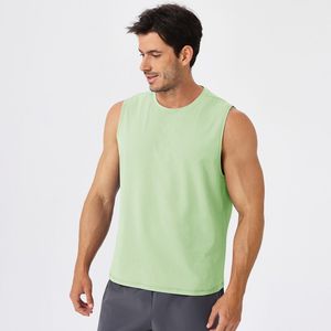 Camiseta Deportiva de Tirantes para Hombre, de Spandex/Algodón, Secado Rápido, Transpirable, Tejida, Estilo Formal, de Alta Calidad - Product Image 2