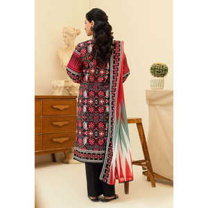 Traje de 3 Piezas para Mujer con Estampado y Cuello Bordado SD-52199 - Product Image 6