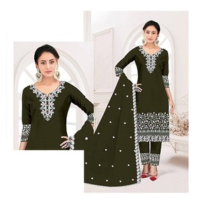 ชุดซอลวาร์จากปากีสถานผ้าจอร์เจีย - Product Image 1