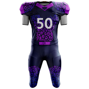 Uniforme de football américain respirant de haute qualité sur mesure ensemble de sport grande taille maillot de football américain - Product Image 5