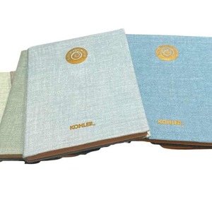 Custom Logo Fabric Journals High-End Promotional Notebooks for Executive or Employee Use - Product Image 2