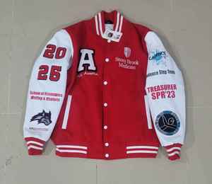 Vente en gros de nouveautés personnalisées Veste de baseball à manches longues Versity pour hommes couleur unie Ensemble de vestes pour hommes grande taille Versity Letterman - Product Image 5