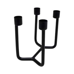 Modern Iron <b>Candle</b> <b>Pillar</b> Holder Matt Gold <b>Colour</b> Modern Style <b>Candle</b> Stand and <b>Candle</b> for Home Decoration in Bulk - Product Image 6