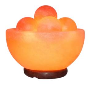Lampe de sel de l'Himalaya en matériau organique sculpté écologique de qualité supérieure avec taille personnalisable - Sian Enterprises - Product Image 6