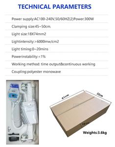 Équipement de blanchiment dentaire à lumière bleue avec double tension 100-240V et sortie de puissance stable pour la dentisterie esthétique et les salons de beauté - Product Image 6