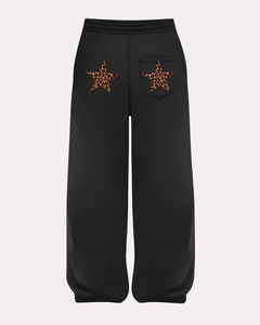 Leggings de yoga pour femmes, style gothique, étoile à cinq branches solide, de haute qualité, respirant, évacuant l'humidité, extensible dans les quatre sens, rétro - Product Image 2