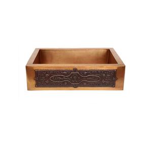 Cuvette de cuisine moderne en cuivre antique forme personnalisée fabricant exportateur fournisseur en gros pour l'application de salle de bain - Product Image 4