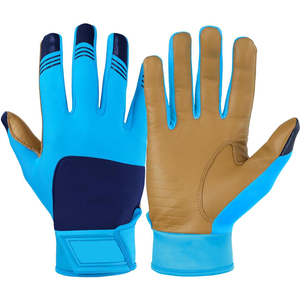 Gants de baseball professionnels personnalisés en gros Protection des mains Équipement en liège avec batte en érable - Product Image 5