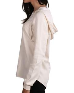 Premium Womens California Wave Wash Sudadera con capucha Suave Ligero Ajuste relajado con cordones ajustables Kangroo Pocket OEM ODM - Product Image 2