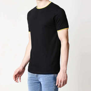 เสื้อยืดผ้าฝ้าย100% สำหรับผู้ชายพิมพ์โลโก้แบบกำหนดเองพิมพ์ลายผ้าถักพิมพ์ดิจิตอลลายพื้นฤดูร้อน - Product Image 6