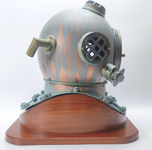 Casco de Buceo Moderno |   Casco de Buceo Marino de Aguas Profundas de 18 Pulgadas, Regalo para Él, Casco de Buceo Antiguo de Super Calidad - Product Image 2