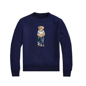 Felpa Autunnale Girocollo Lavorata a Maglia in 100% Cotone Polo <span class=keywords><strong>Bear</strong></span> per Uomo di Ralph Lauren, Stock PE24 - Product Image 3