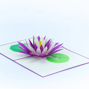 Tarjeta de regalo de boda de árbol de flores 3D Pop vietnamita hecha a mano artesanía de recuerdo de papel de estilo artesanal a precio competitivo - Product Image 1