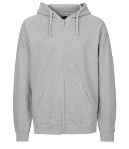 Ventes en gros de sweats à capuche zippés en coton 100% uni, multicolores, coupe régulière, pour hommes, vêtements de rue d'extérieur - Product Image 1