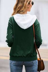 High Quality Wholesale Custom Fleece Oversize Hooded <b>Women</b> Hoodies Sweatshirts <b>Women's</b> Hooded Sweatshirts Made of 100% Polyester - Product Image 6