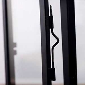 Linterna de metal estrictamente comprobada hecha en fábrica, nuevo candelabro de metal negro, última linterna - Product Image 3