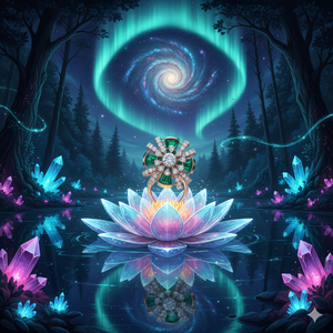 Anillo de Plata 925 con Diamante Moissanita y Piedra Verde - Product Image 3