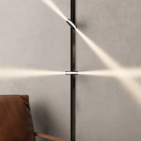 Rail lumineux magnétique en aluminium mince de 5 mm, anti-éblouissement, à intensité variable, indice de fidélité des couleurs élevé 90, garantie de 3 ans, éclairage LED moderne pour la maison et le bureau