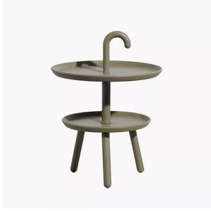 Mesa Auxiliar Moderna con Forma de Sombrilla para Dormitorio, Sala de Estar, Decoración de Muebles, 2 Niveles - Product Image 1