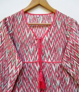 Último diseñador de moda de una sola tira para mujer 100% algodón Maxi vestido personalizado Casual verano playa ropa - Product Image 4