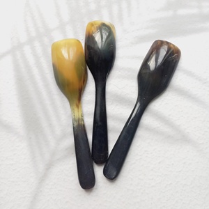 Cuillère en corne de buffle de haute qualité, ensemble pour la maison, fait au Vietnam, cuillère pour thé, café en poudre, épices, vente en gros - Product Image 4