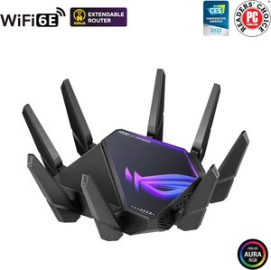 เราเตอร์เล่นเกม6E Wi-Fi ใน R0G รุ่นใหม่ (GT-AXE16000)-Quad-band 6 GHz พร้อมพอร์ต10g - Product Image 5