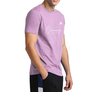 T-shirts pour hommes à manches courtes, col rond, en tissu polaire, coupe classique, légers, respirants, écologiques, 100% coton, pour l'été - Product Image 5