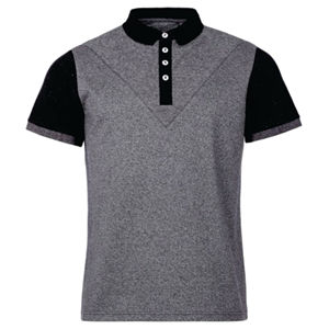 2025 polos de alta calidad para hombre de tendencia superior Otoño Invierno nuevo estilo con cremallera raya manga corta cuello redondo bordado - Product Image 1