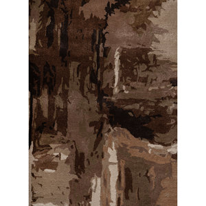Genesis Ivory <b>Hand</b> <b>Tufted</b> Wool & Viscose <b>Rug</b> 9x12 Rectangle Abstract Pattern for Bedroom Hallway or Living Room Use-TNQ-4307 - Product Image 3
