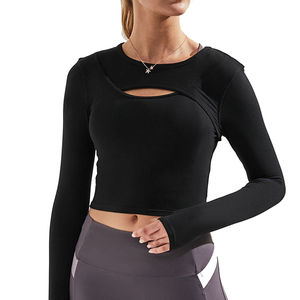 Quick Dry Sports <b>Hoodie</b> With <b>Thumb</b> <b>Hole</b> Pullover Shirt for Running Fitness Training Enhanced Training Wear <b>Hoodie</b> - Product Image 4