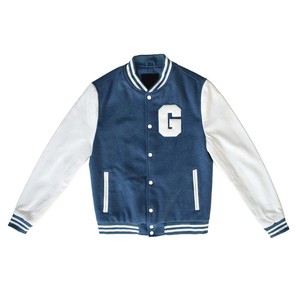 2024 Lettermen chaqueta universitaria de lana de alta calidad para adultos/venta al por mayor de hombres chaqueta universitaria personalizada Lettermen Collage chaqueta - Product Image 4