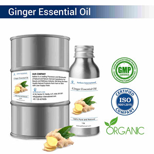 Aceite Esencial de Jengibre Aethon International (Zingiber Officinale) para Todo Tipo de Piel - Botellas de Varios Tamaños - Product Image 1