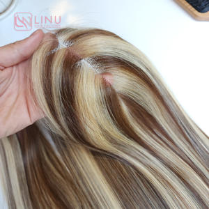 Extensions de cheveux vierges Remy du Vietnam vente de cheveux droits droits/os couleurs de surbrillance cheveux humains de haute qualité - Product Image 1