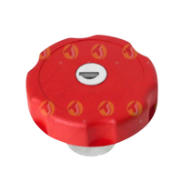 Bouchon de réservoir de carburant diesel rouge à baïonnette pour la ventilation du réservoir de carburant de camion |   Vente en gros industrielle |   Code HS 85030091
