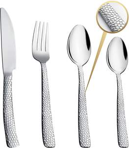 Couverts à pain au beurre Couverts en acier inoxydable Fournitures de restaurant Ensemble de couverts de luxe décoratifs pour fête de mariage - Product Image 3