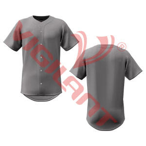 Vente en gros d'uniformes de baseball personnalisables pour jeunes Chemise grande taille toutes couleurs respirante en polyester 100% avec logo OEM - Product Image 3