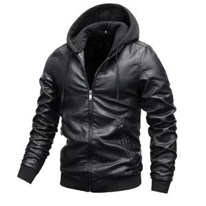 \ Chaqueta cortavientos para hombre, chaqueta cálida de otoño para hombre, abrigos impermeables con cremallera, chaqueta desmontable para exteriores - Product Image 1