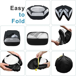 Corralito Portátil para Mascotas, Jaula para Gatos y Pollos, Casa para Mascotas, Jaula Plegable para Interiores, Tienda de Juegos para Gatos y Pollos, Sala de Partos para Gatos - Product Image 6