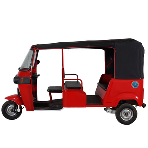 Tuk Tuk Eléctrico para 4 Pasajeros, Triciclo Eléctrico de Dos Filas con Cabina Cerrada - Product Image 5