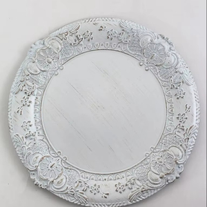 Assiette de présentation élégante en or rose pour décor de table de mariage et repas raffiné, parfaite pour les fêtes, les événements et les occasions festives - Product Image 6